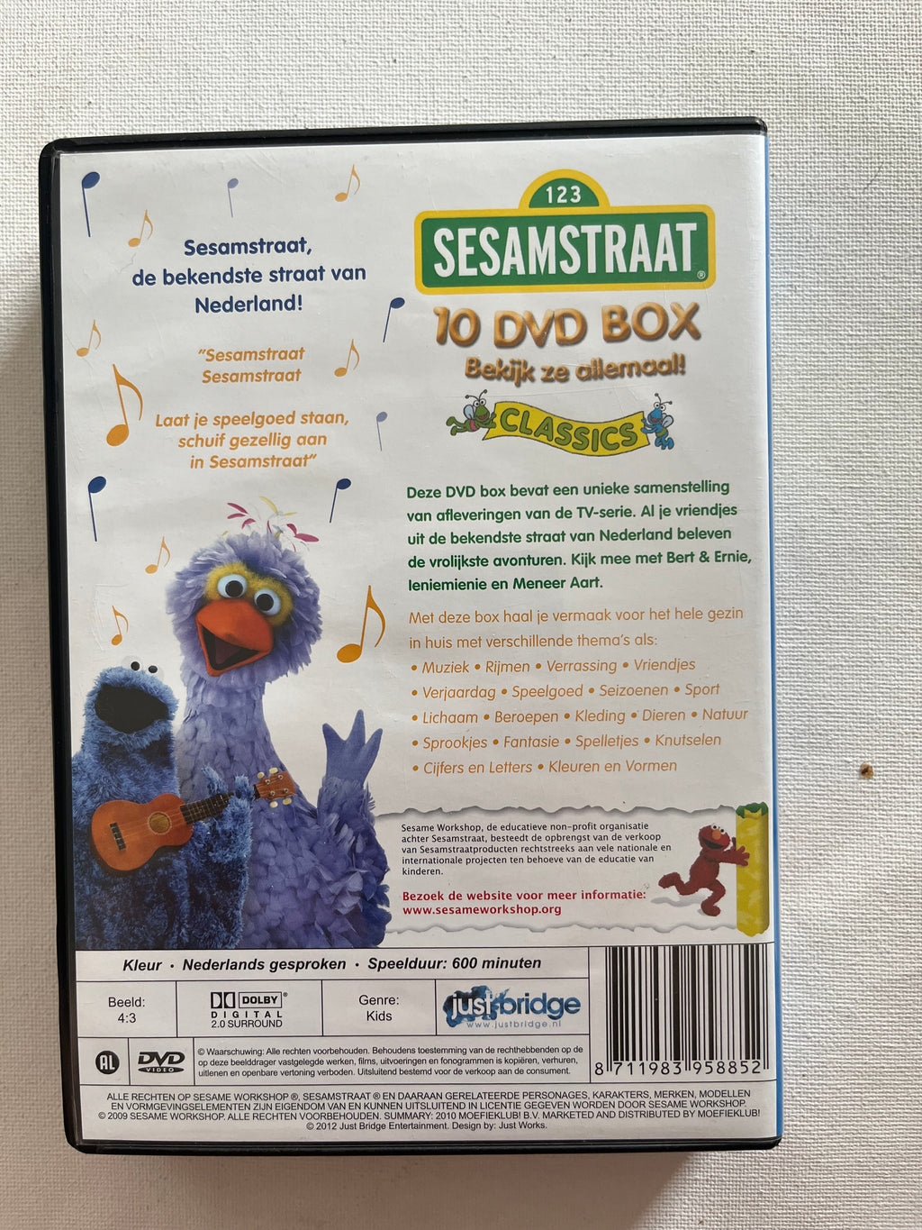 Sesamstraat – 10-DVD Box Set | Nederlandse Versie