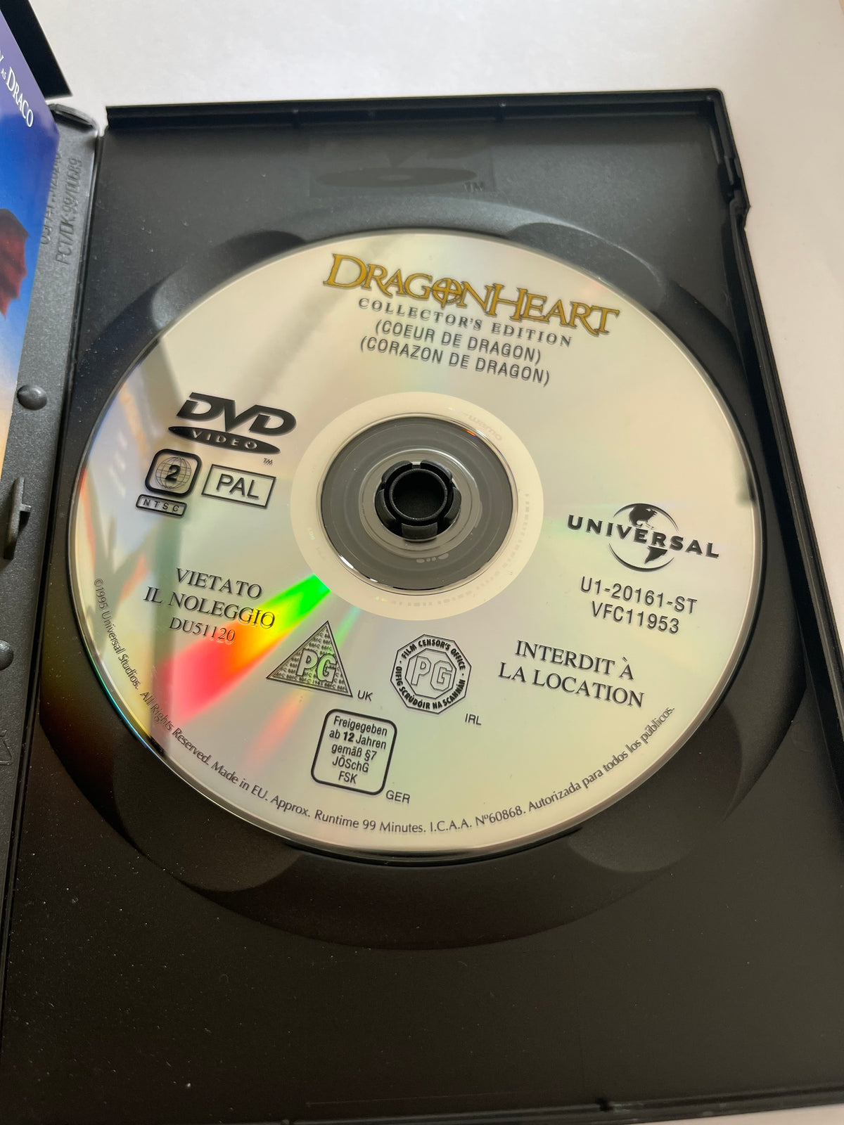 Dragonheart – DVD (1996) | Dennis Quaid & Sean Connery