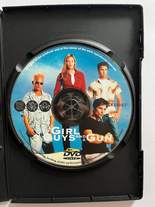 A Girl, 3 Guys and a Gun – DVD (2001) | Josh Holland & Tracy Zahoryin