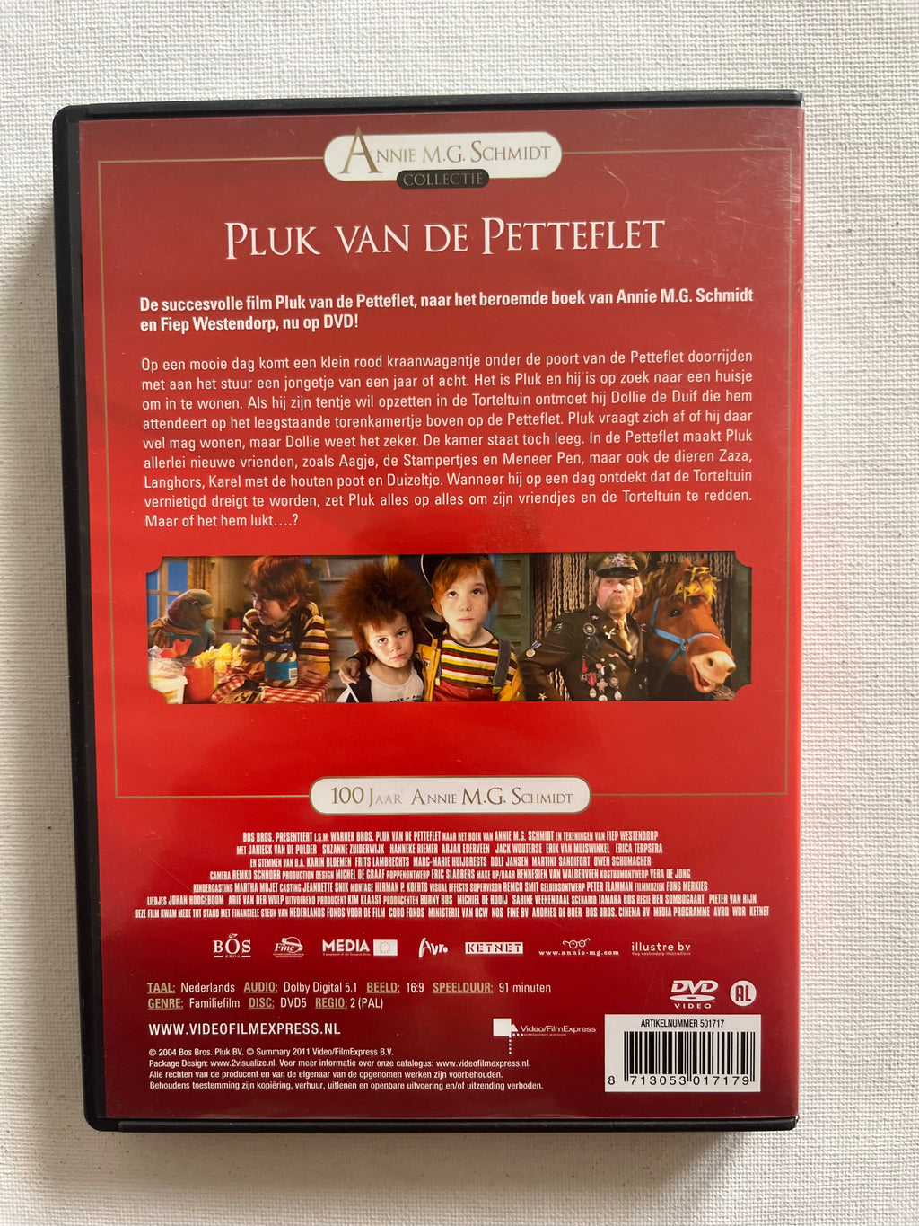 Pluk van de Petteflet – DVD (2004) | Janieck van de Polder