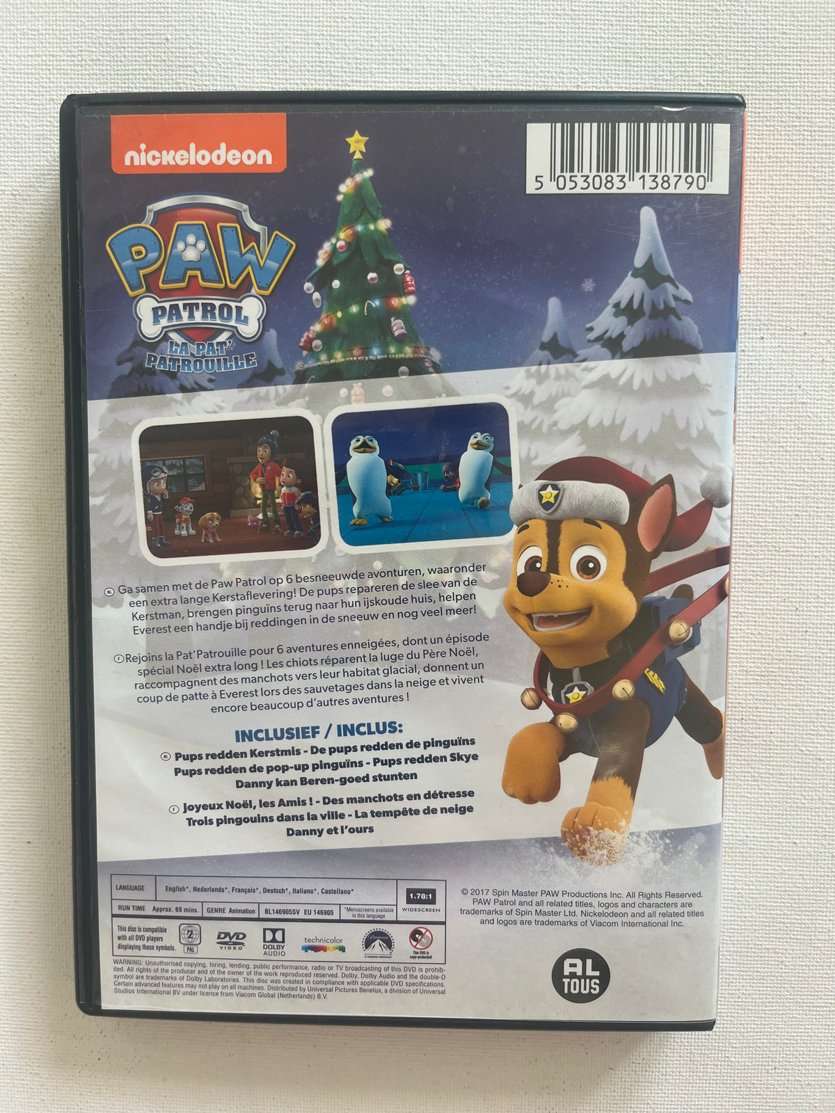 PAW Patrol: Pups Save Christmas – DVD (2015) | Nickelodeon