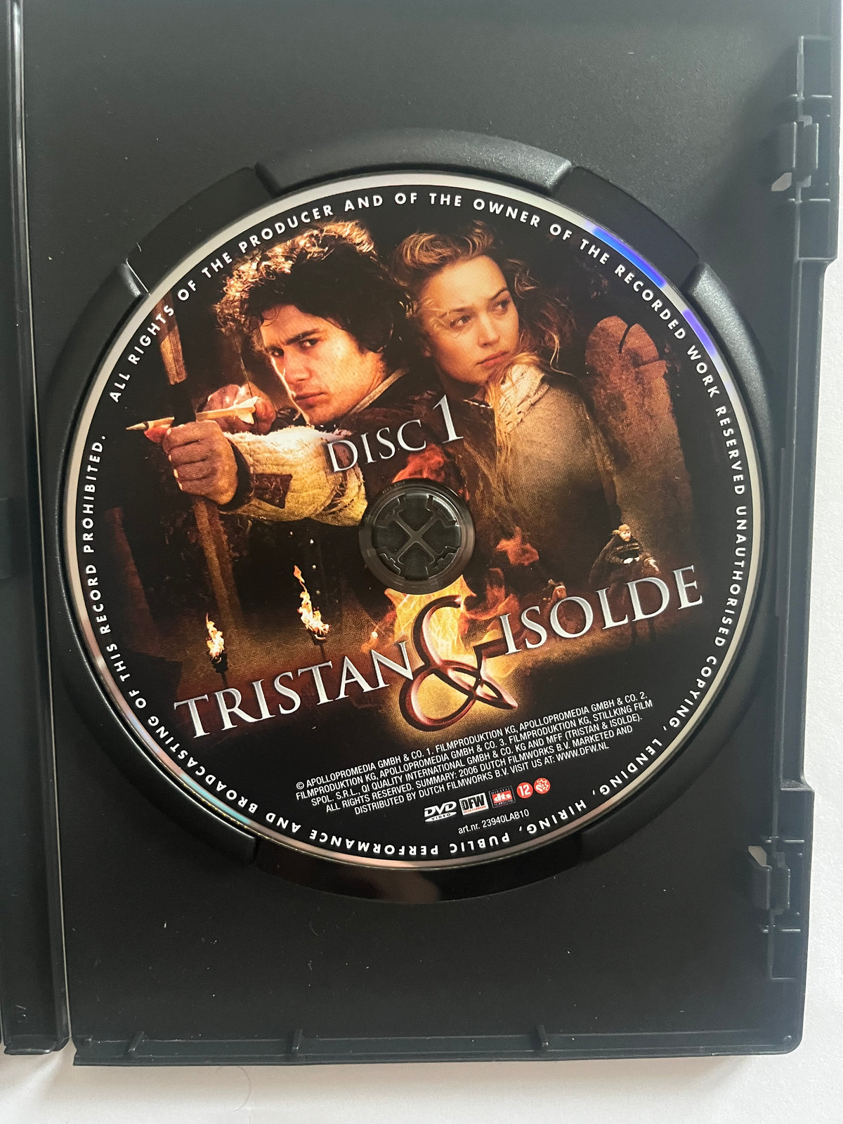 Tristan & Isolde – DVD (2006) | James Franco & Sophia Myles
