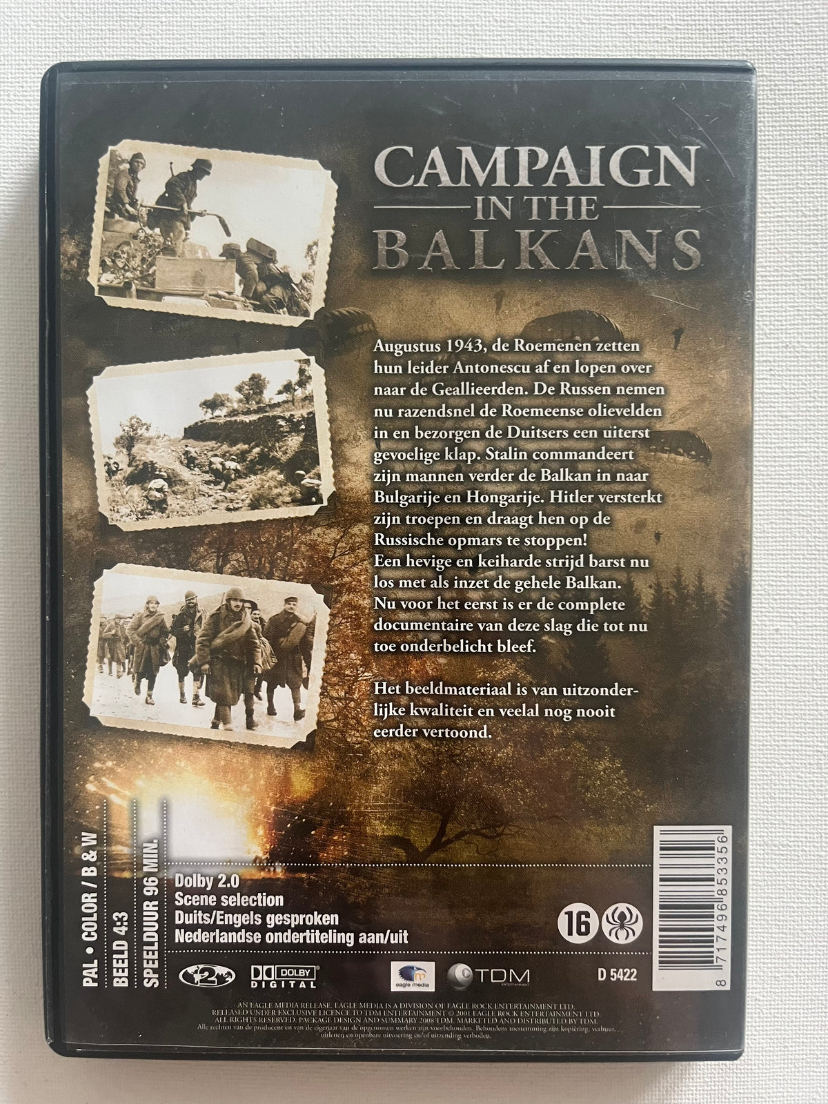 Campaign in the Balkans – DVD | World War II Documentary