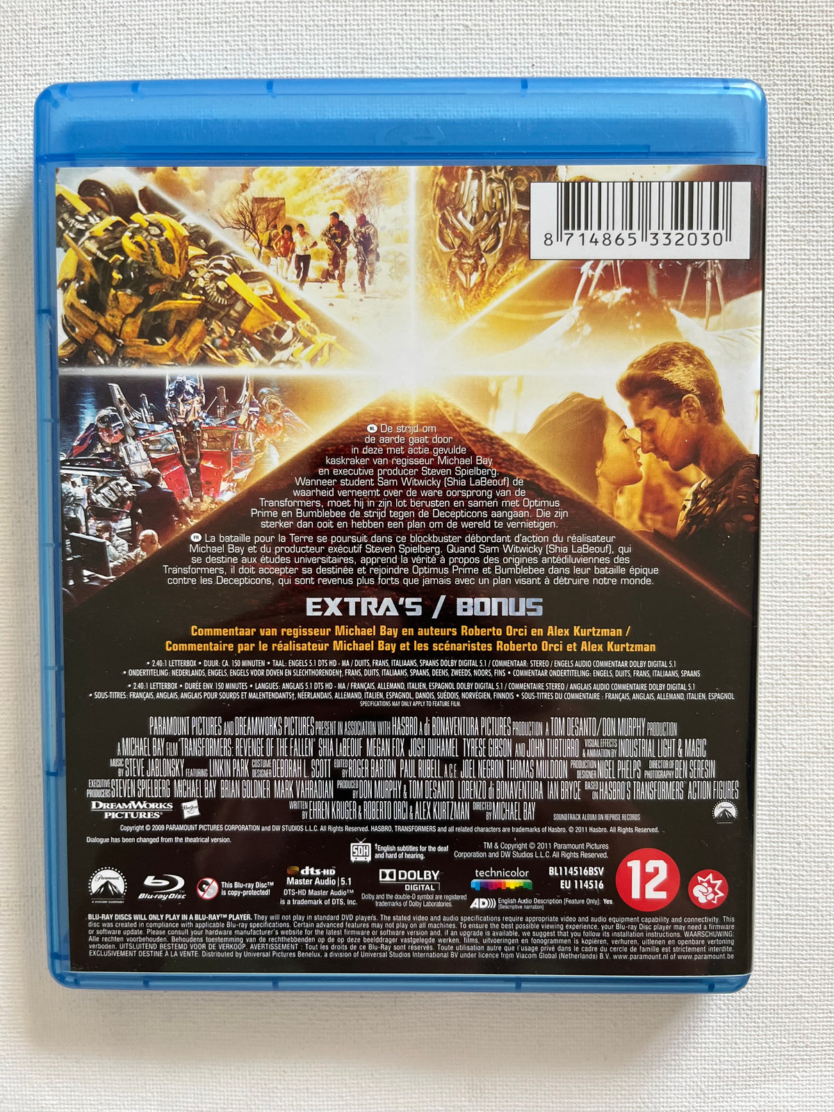 Transformers: Revenge of the Fallen – Blu-ray (2009) | Shia LaBeouf & Megan Fox
