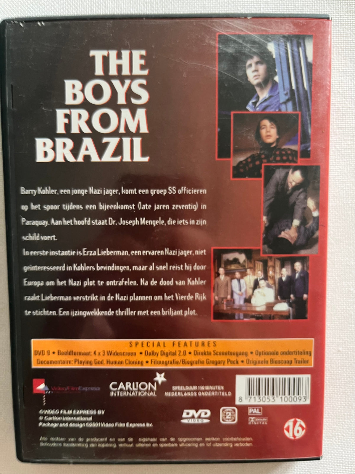 The Boys from Brazil – DVD (1978) | Gregory Peck & Laurence Olivier