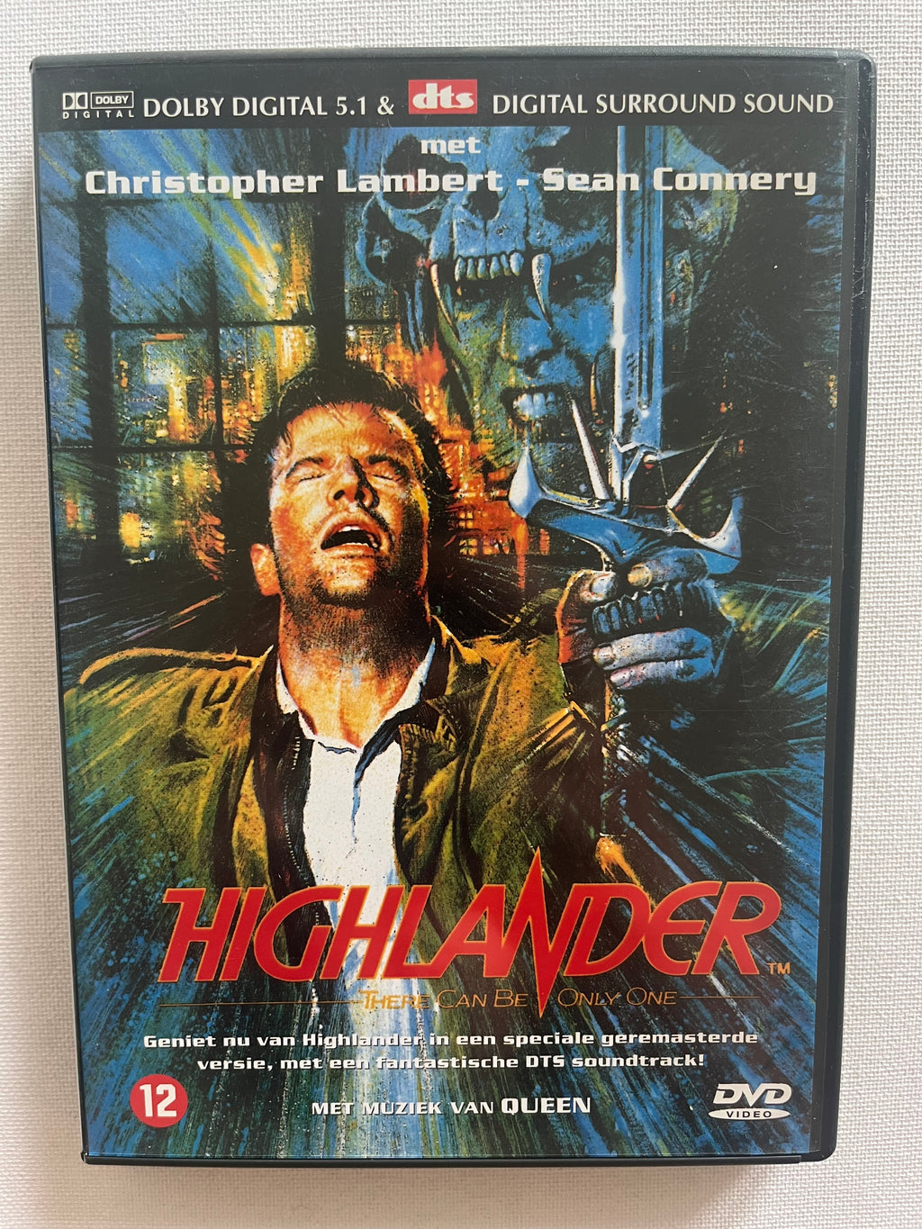 Highlander – DVD (1986) | Christopher Lambert & Sean Connery