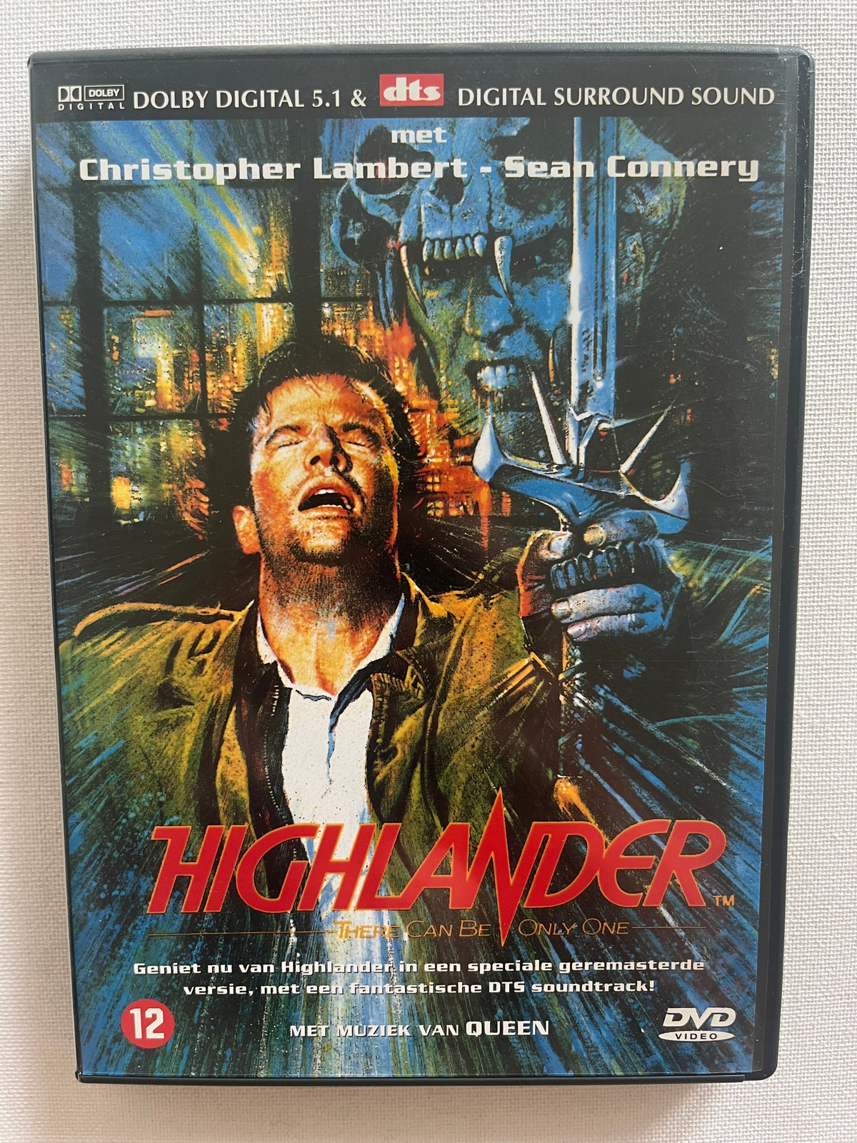 Highlander – DVD (1986) | Christopher Lambert & Sean Connery
