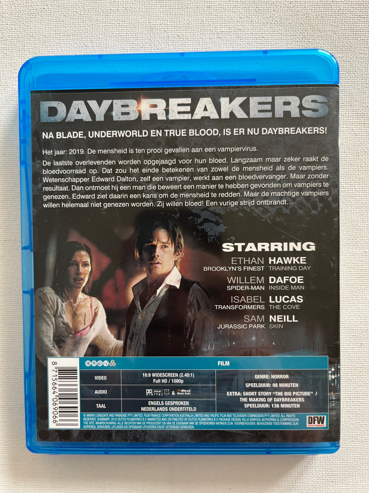 Daybreakers – Blu-ray (2009) | Ethan Hawke & Willem Dafoe
