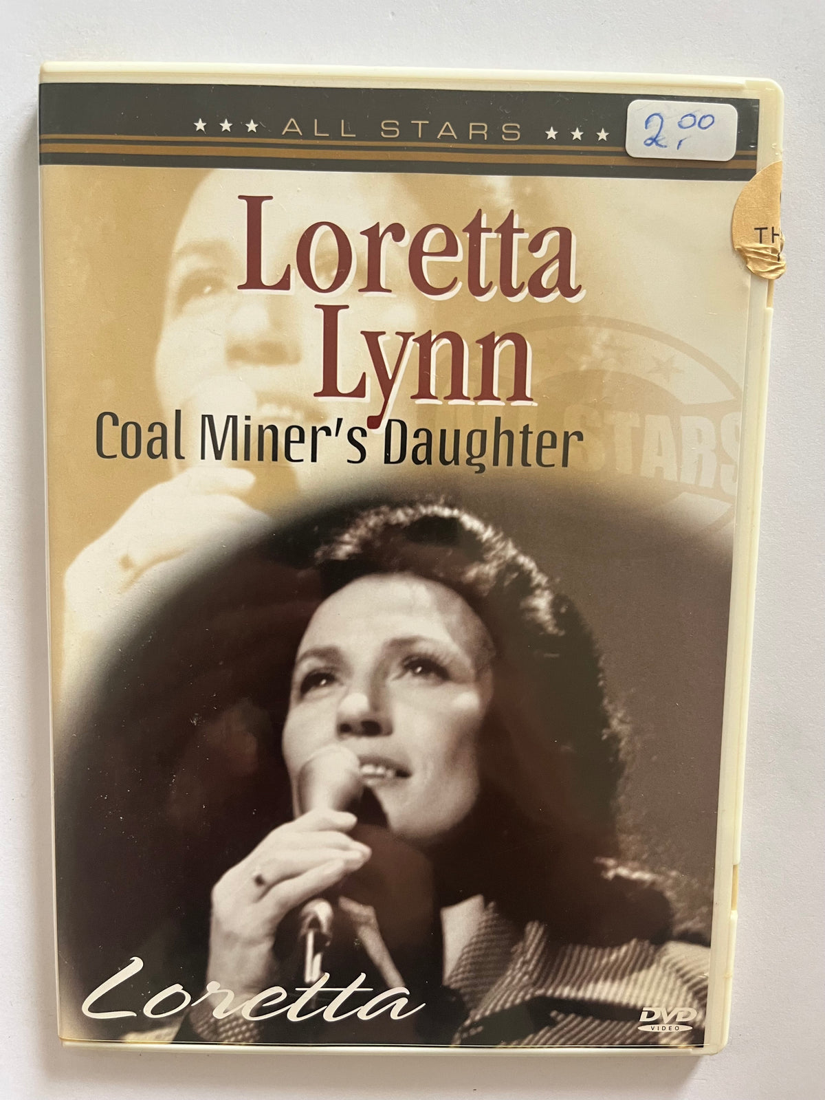 Loretta Lynn: Coal Miner’s Daughter – DVD | Country Music Legend