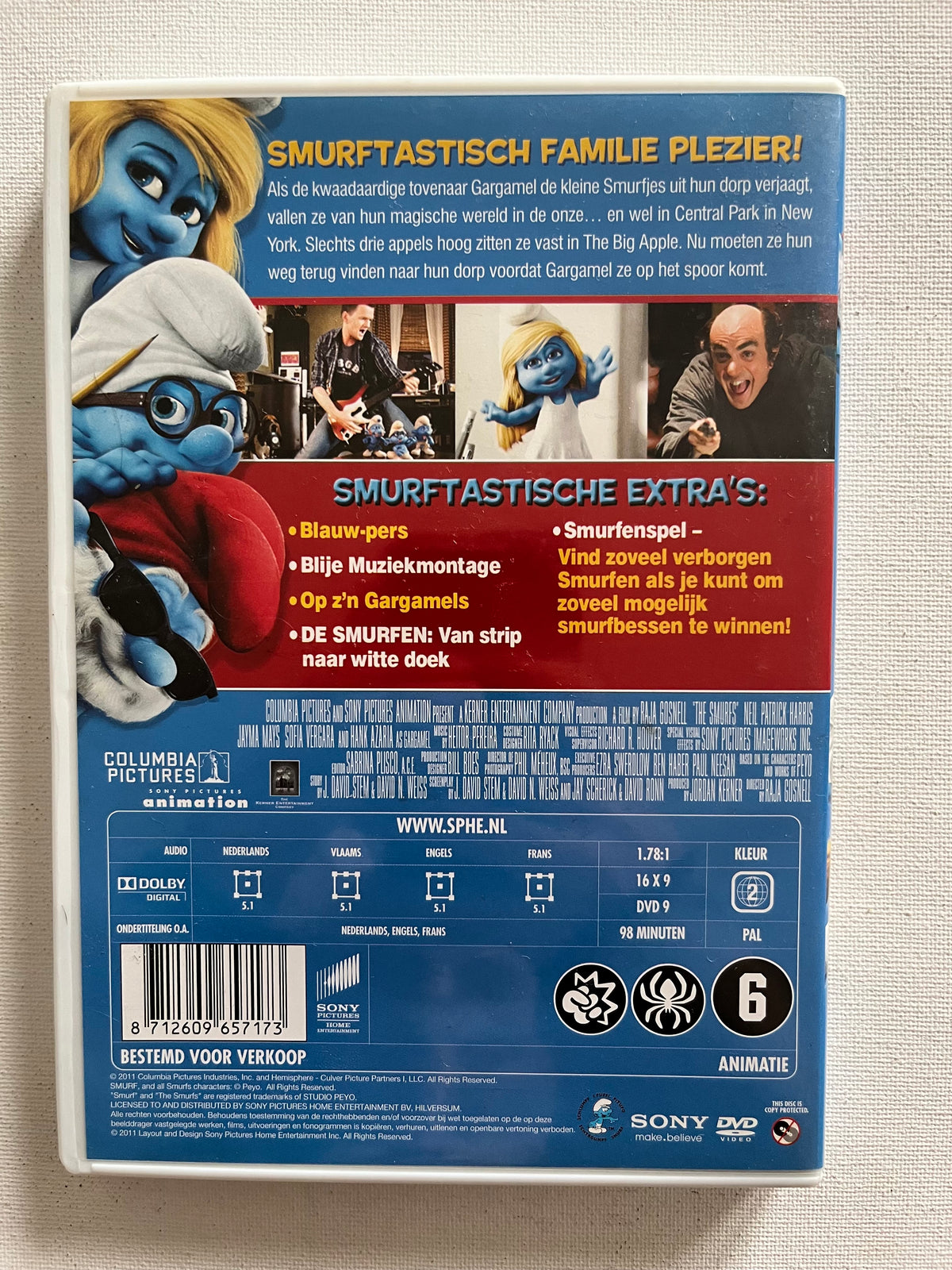 The Smurfs – DVD (2011) | Neil Patrick Harris & Hank Azaria