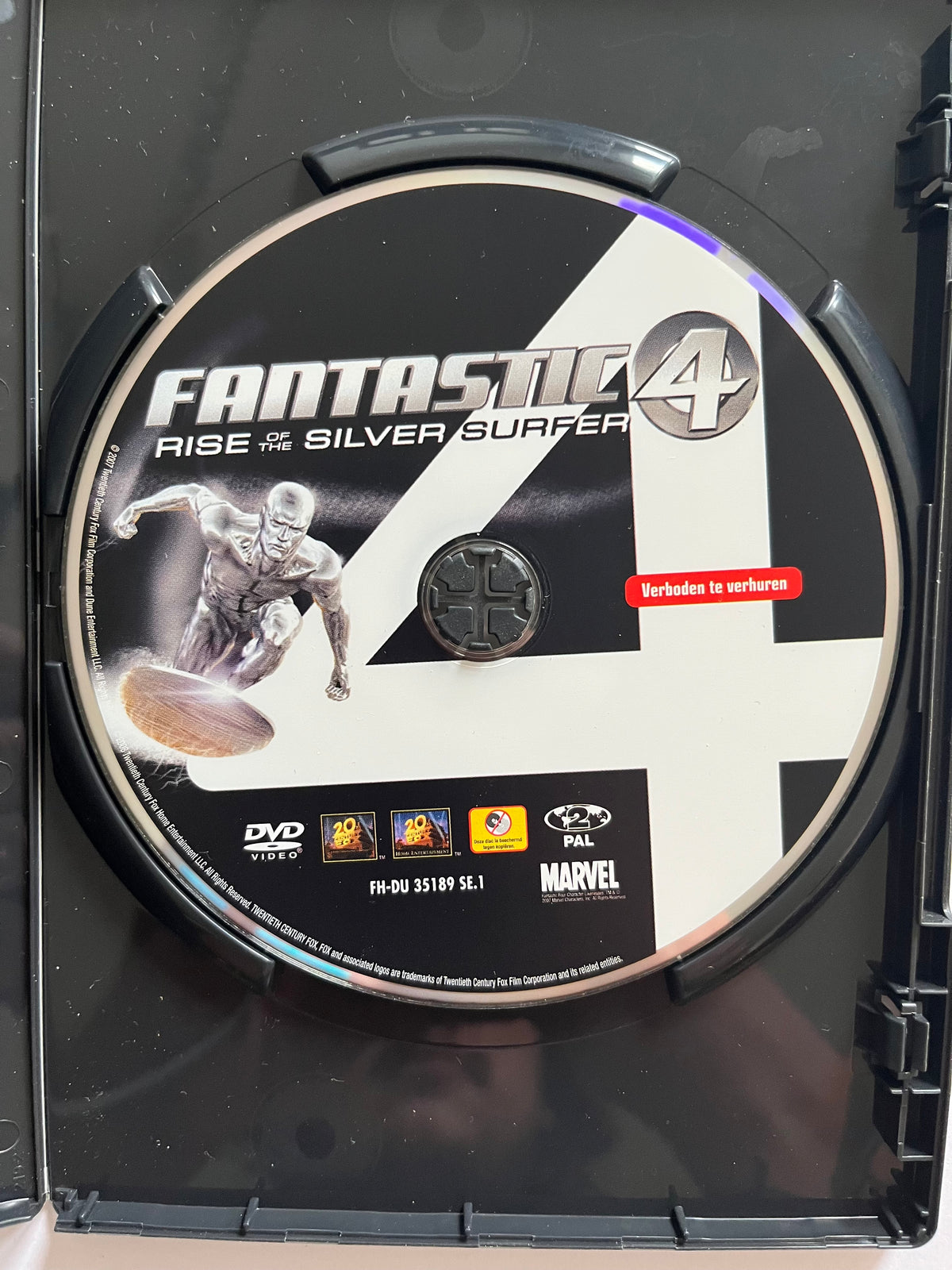 Fantastic Four: Rise of the Silver Surfer – DVD (2007) | Ioan Gruffudd & Jessica Alba